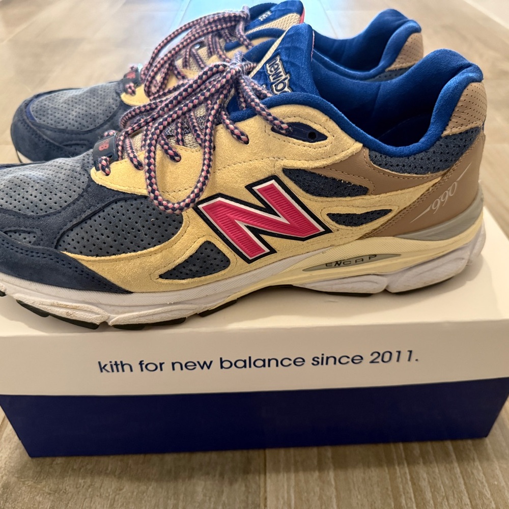 New Balance x Kith 990v3 Daytona w box and all accessories